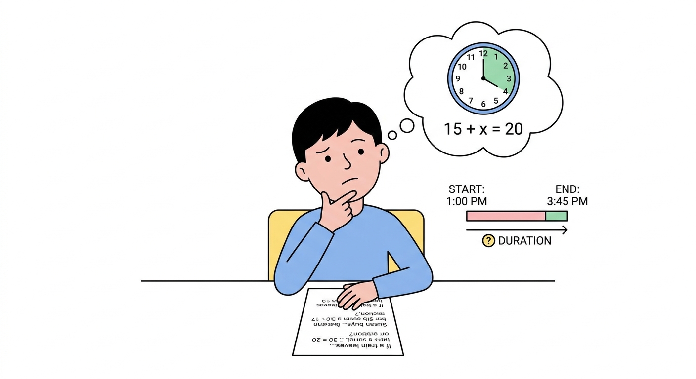 Time Word Problems for 2nd Grade