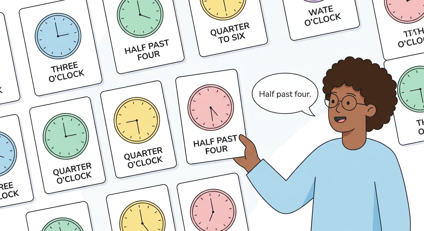 Time Vocabulary for ESL Beginners