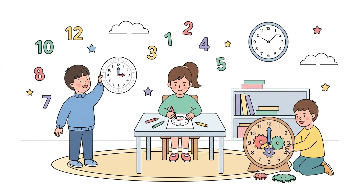 Fun Telling Time Activities for Kindergarten
