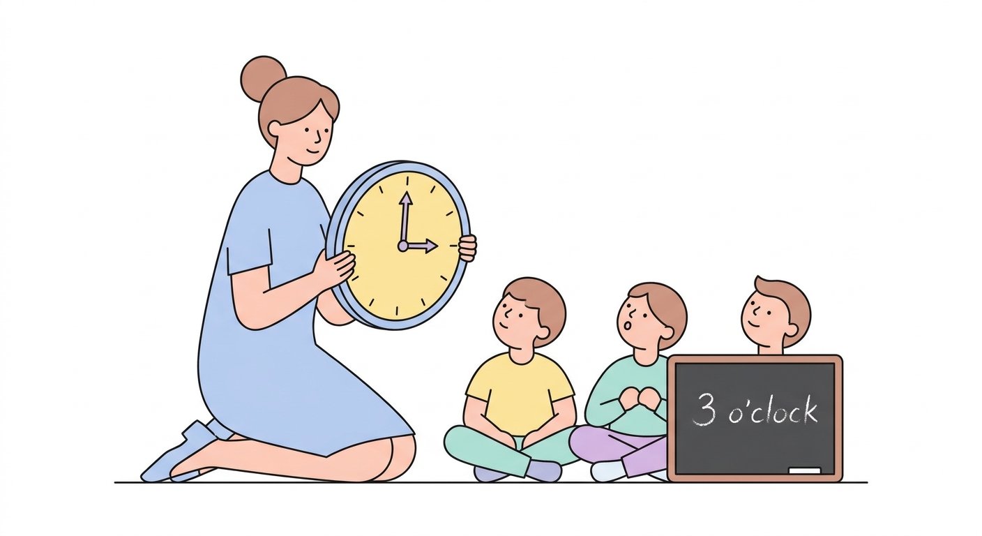 Teaching Hours to Young Children: A Complete Guide