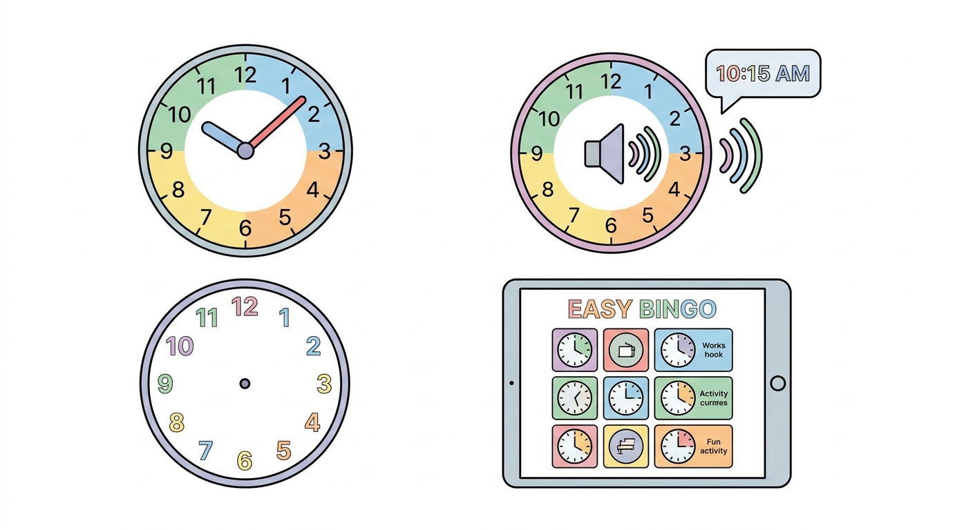 Adaptive Time-Telling Tools and Strategies